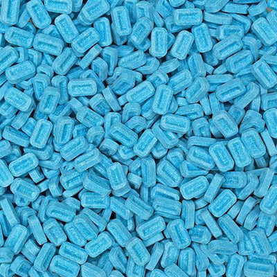 Unwrapped Pez Sour Blue Raspberry 2 lb Bag