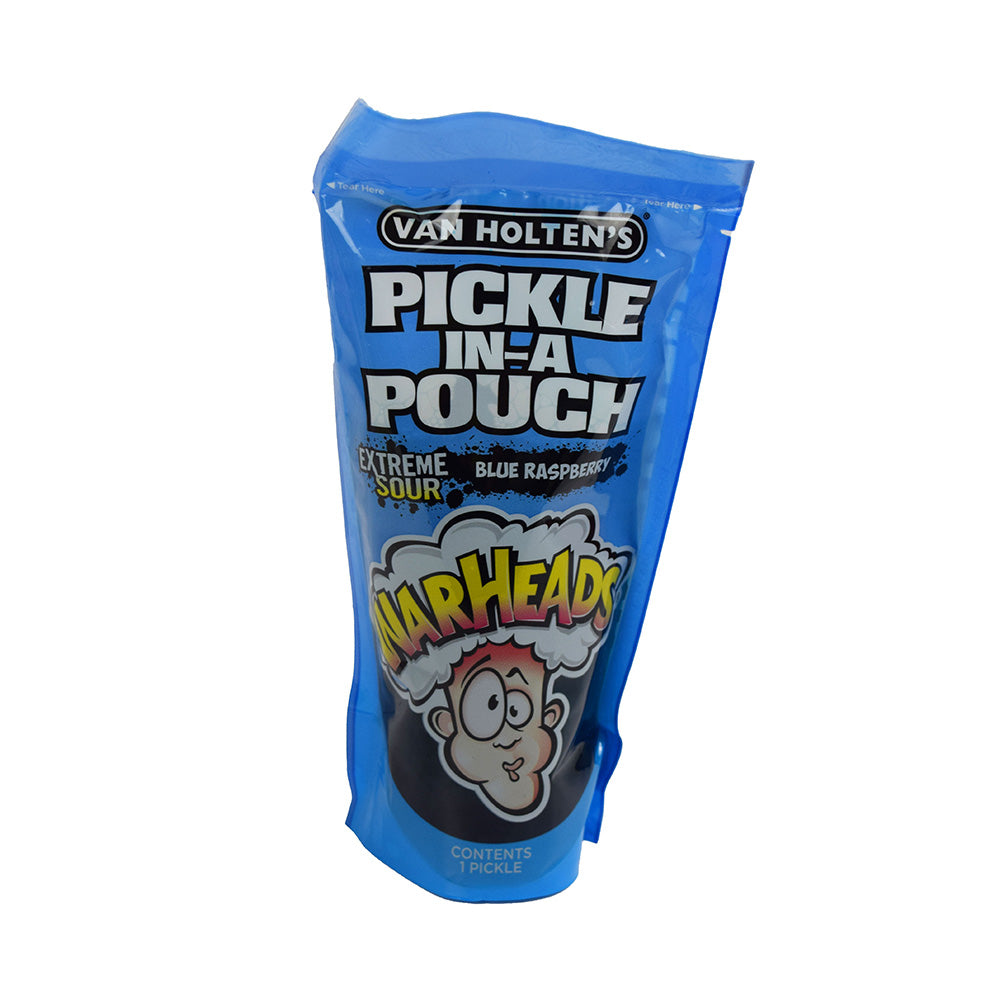 Extreme Sour Blue Raspberry Pickle