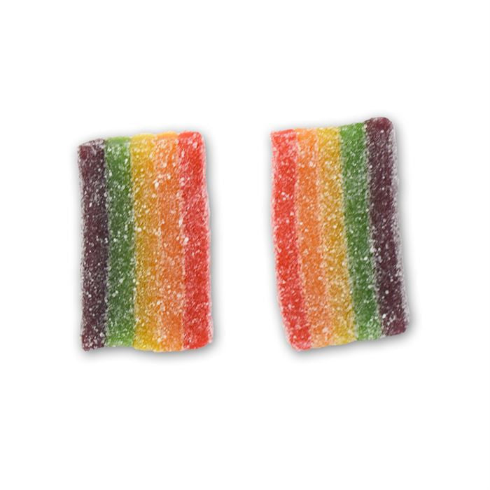 Vidal Candies Sour Rainbow Belt Bites