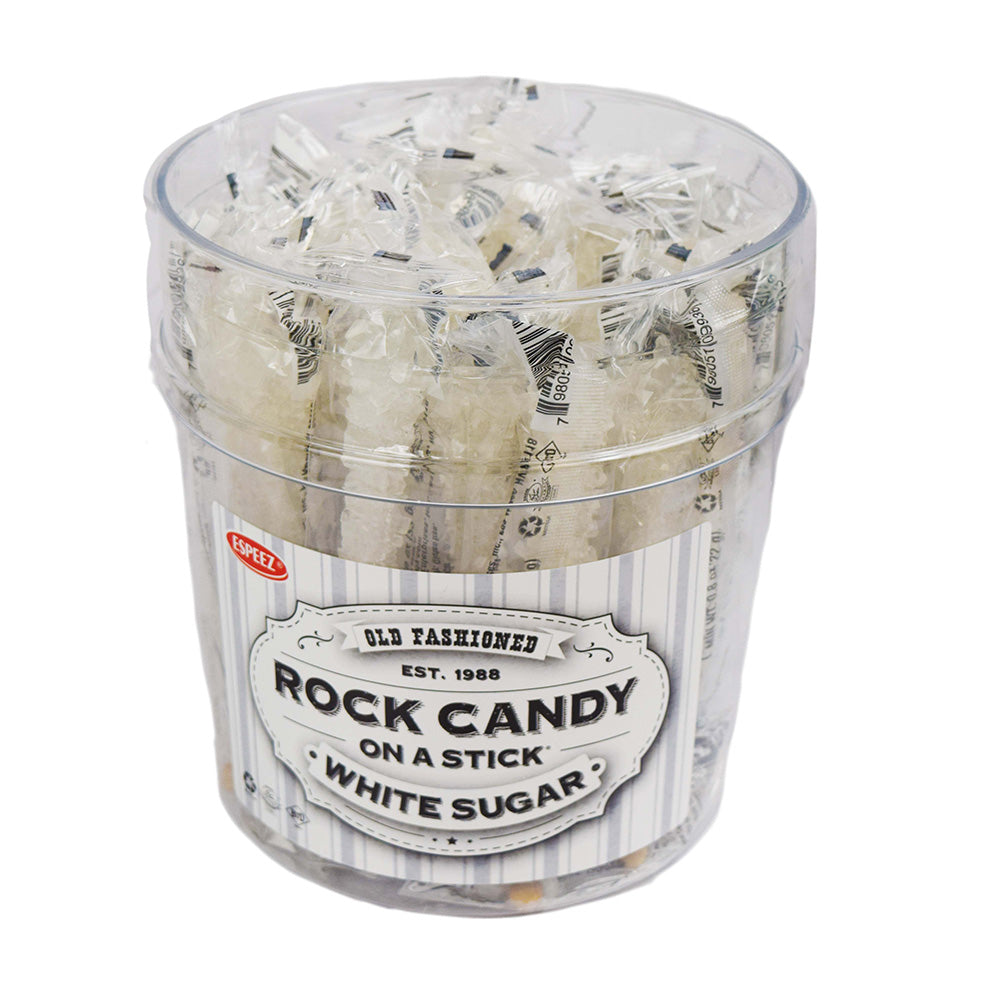 White Sugar Rock Candy Stick