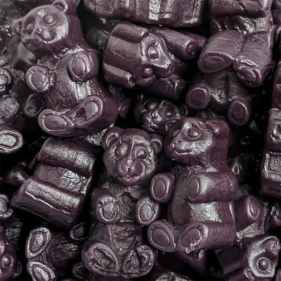 Zachary Confections Juju Black Bears - 1 lb Bag