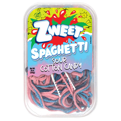 Zweet Sour Cotton Candy Silly Spaghetti - 10 oz