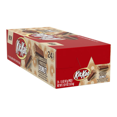 Kit Kat Chocolate Frosted Donut 24 Count Box
