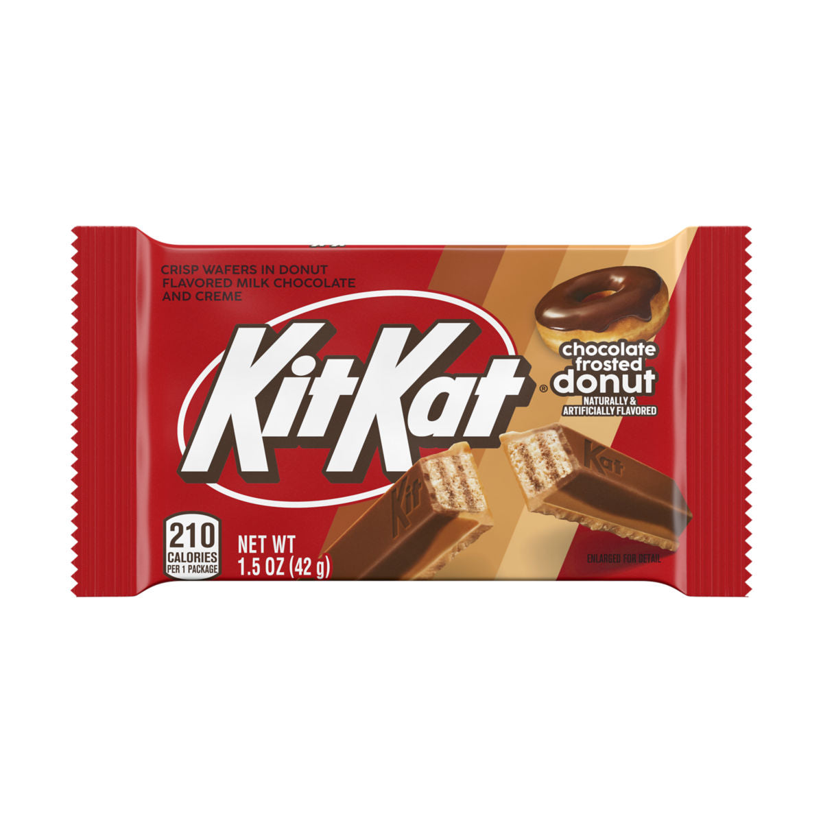 Kit Kat Chocolate Frosted Donut 24 Count Box