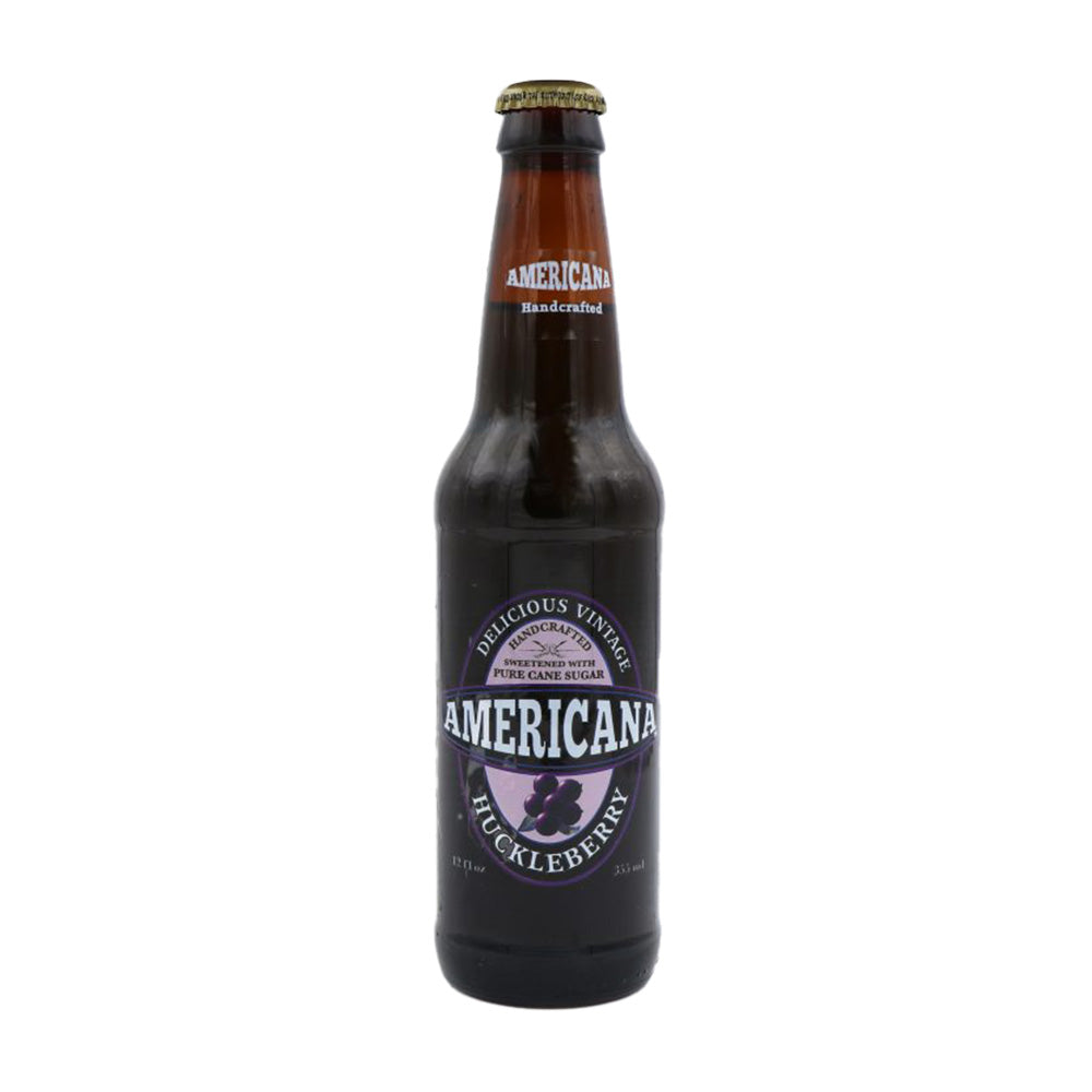 Bottle of Americana Huckleberry Soda