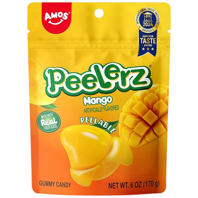 Amos Peelerz Peeling Gummies - Mango