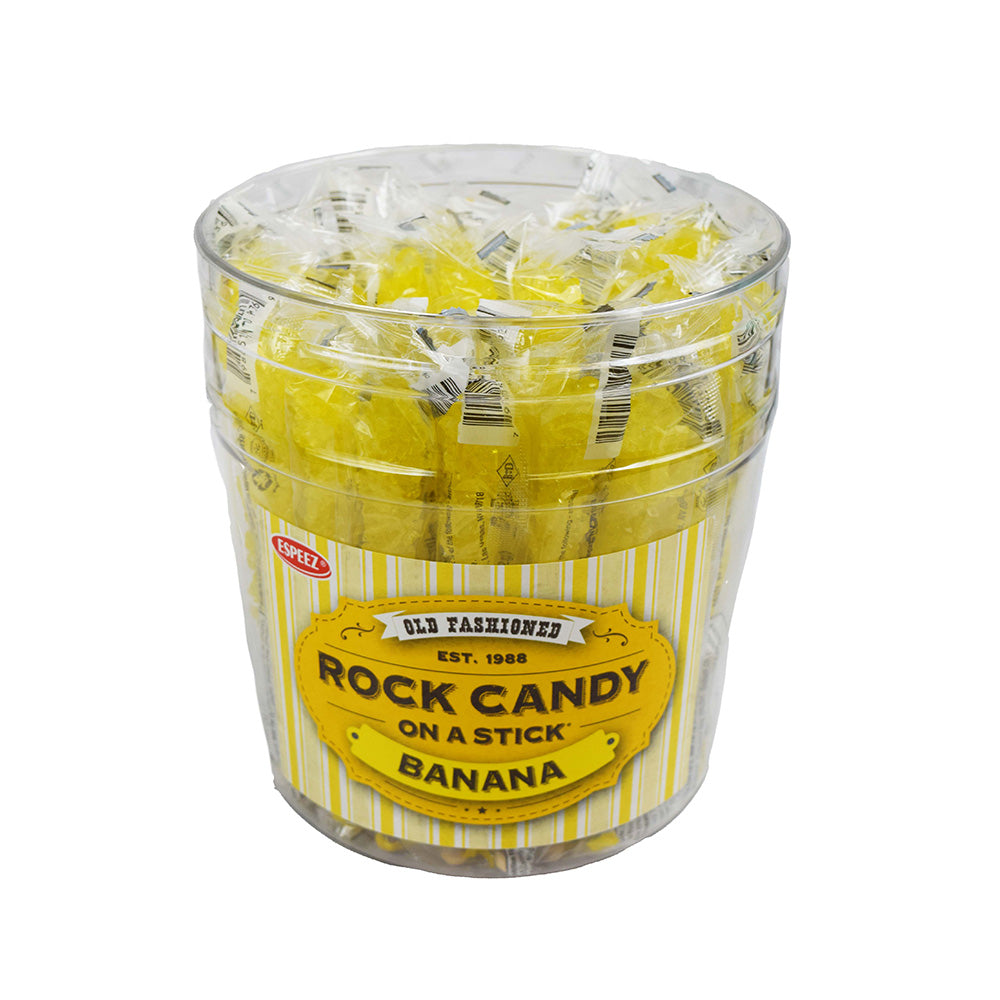 Banana Rock Candy Stick