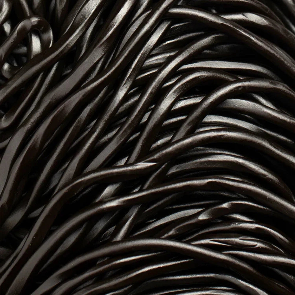 Black Licorice Laces Imported
