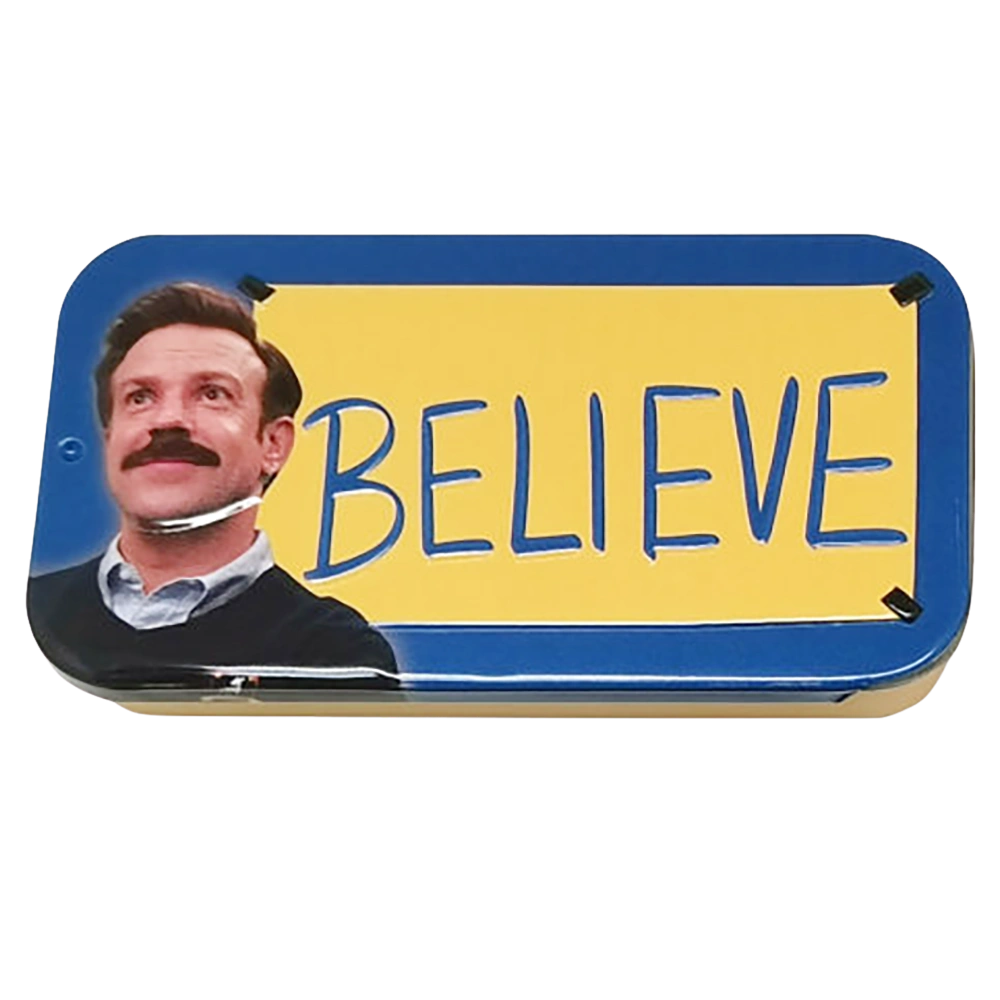 Boston America Ted Lasso Believe Candy Tin Closed