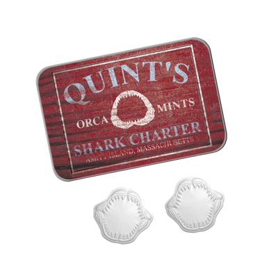 Boston America Quints Mints Tin Jaws Candies