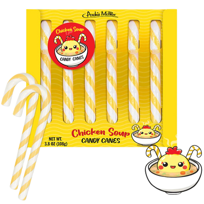Chicken Soup Candy Canes