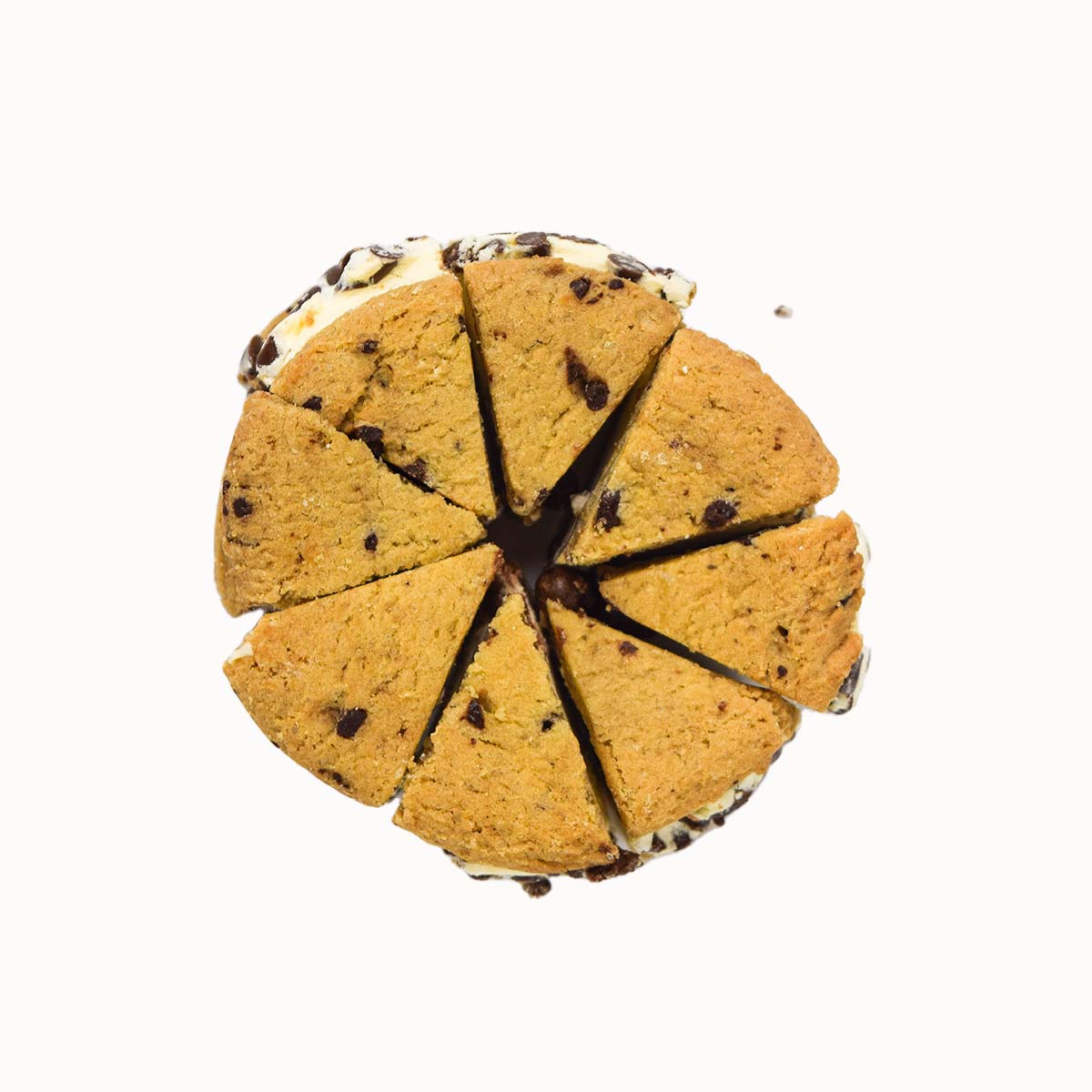 Freeze Dried Chocolate Chip Cookie Ice Cream Sandwich 