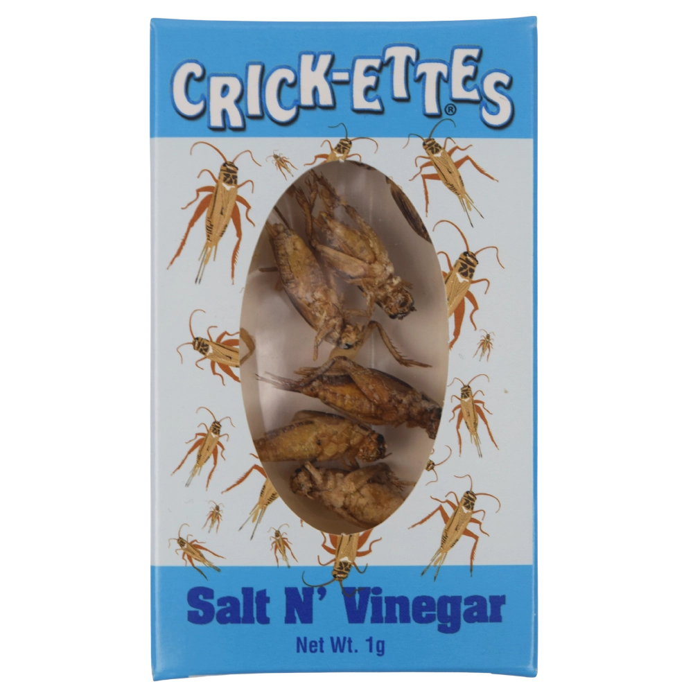 Crick-ettes Snax Salt N' Vinegar 