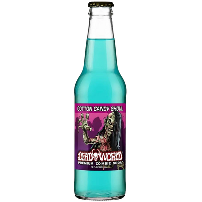 Dead World Zombie Soda - Cotton Candy Ghoul