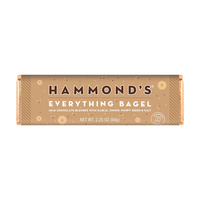 Hammond's Milk Chocolate Everything Bagel Bar