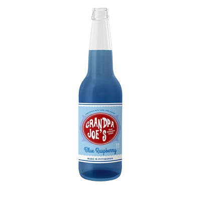 Grandpa Joe's Blue Raspberry Soda 