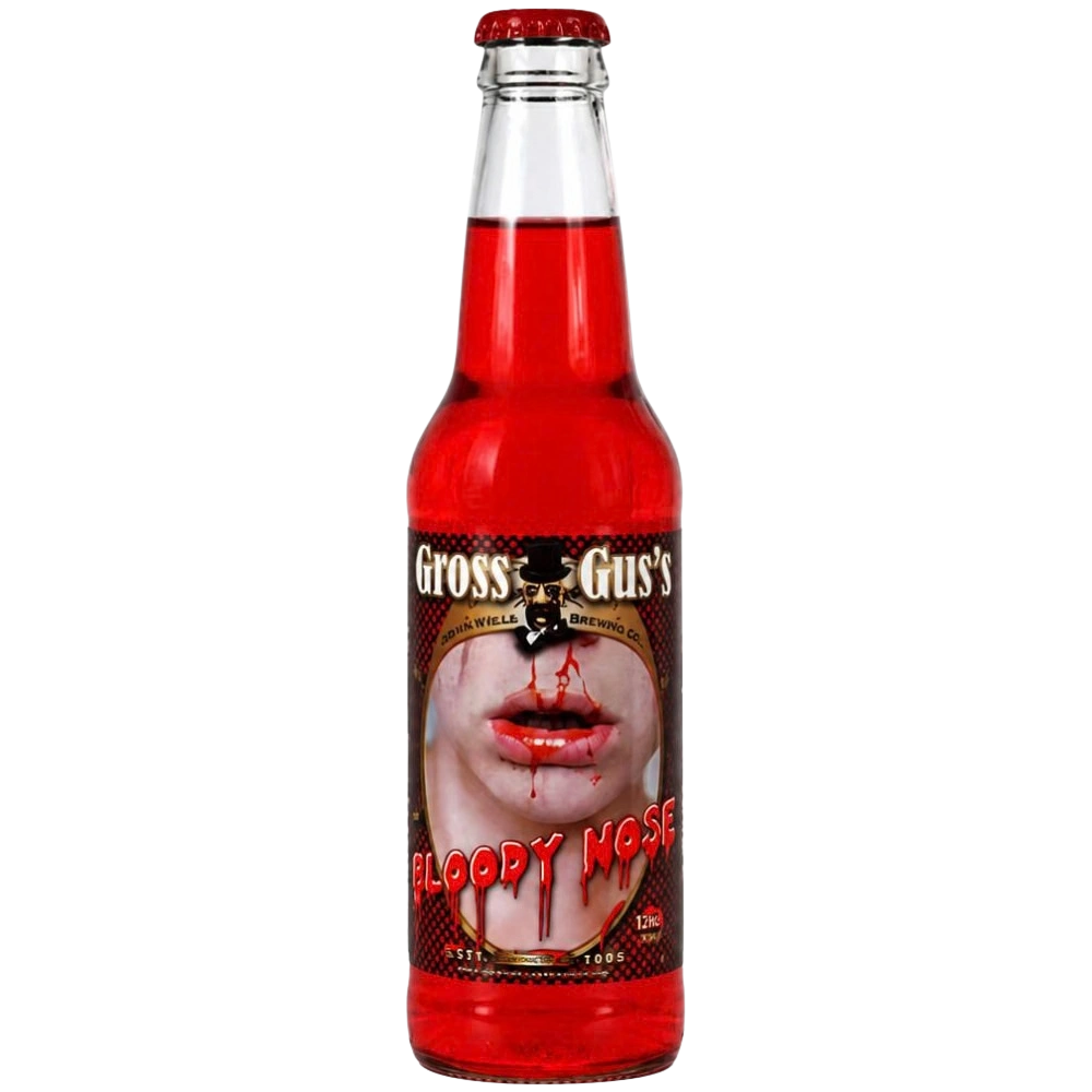 Gross Gus's Bloody Nose Soda