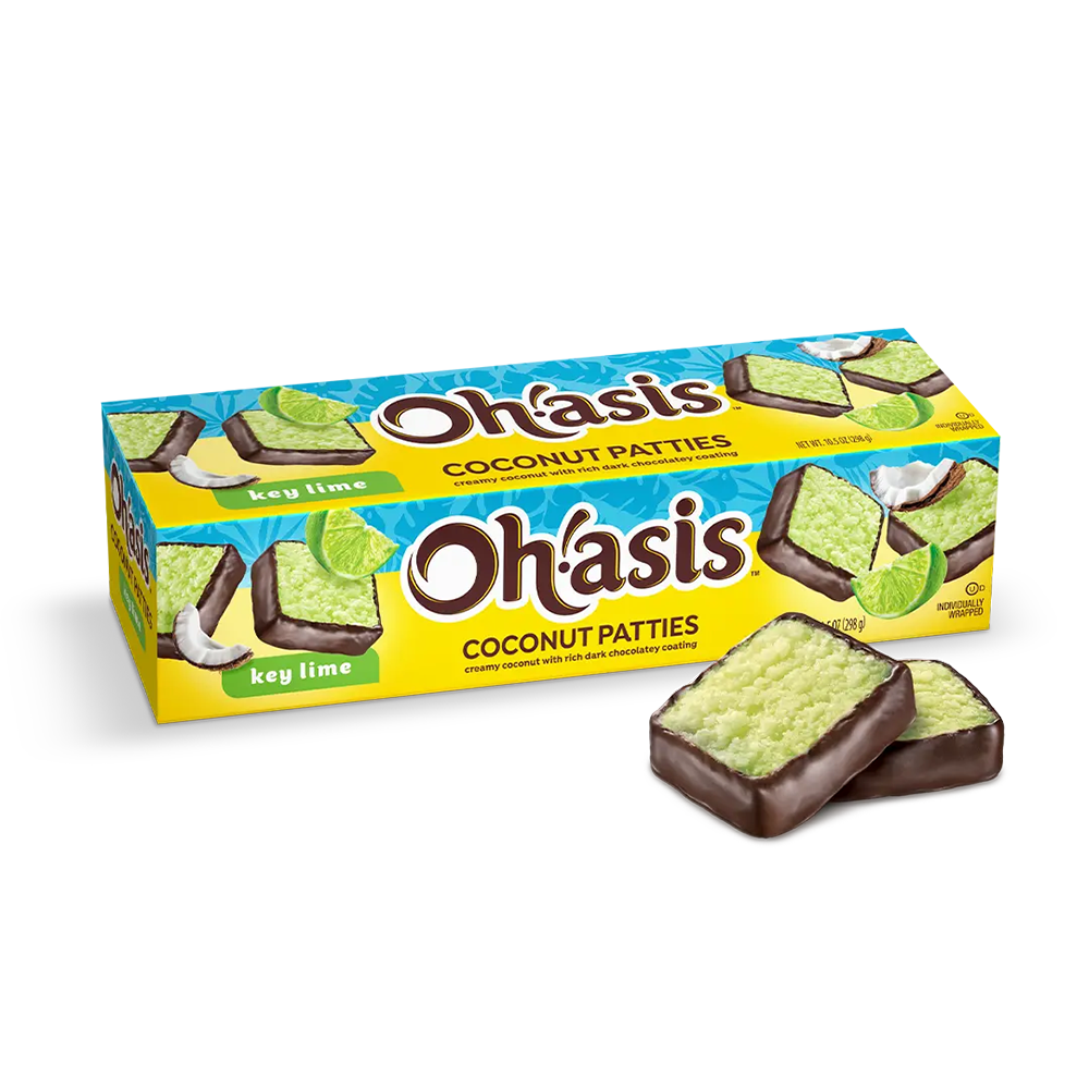 Oh!Asis Key Lime Coconut Patties