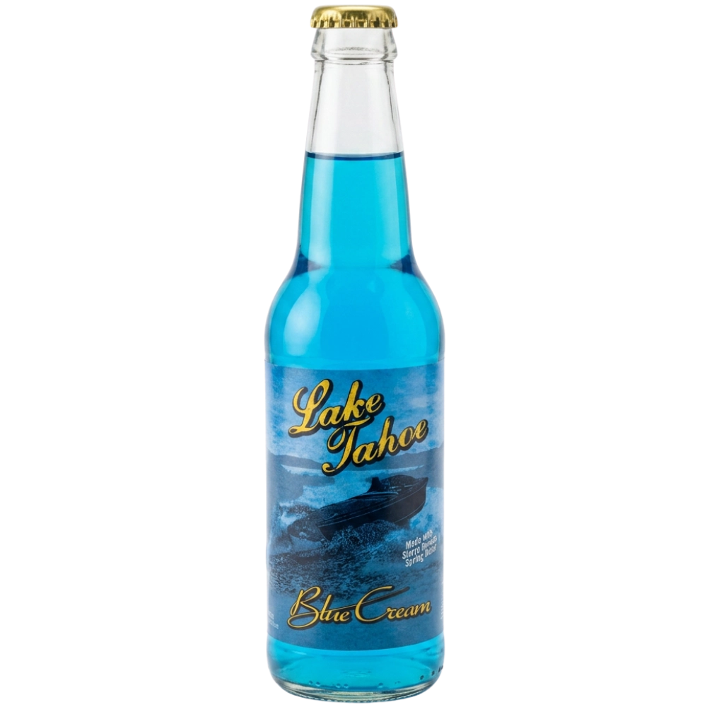 Lake Tahoe Blue Cream Soda