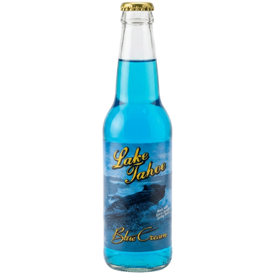 Lake Tahoe Blue Cream Soda