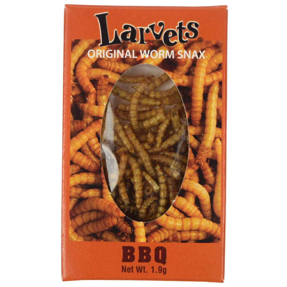 Larvets Worm Snax BBQ - Each