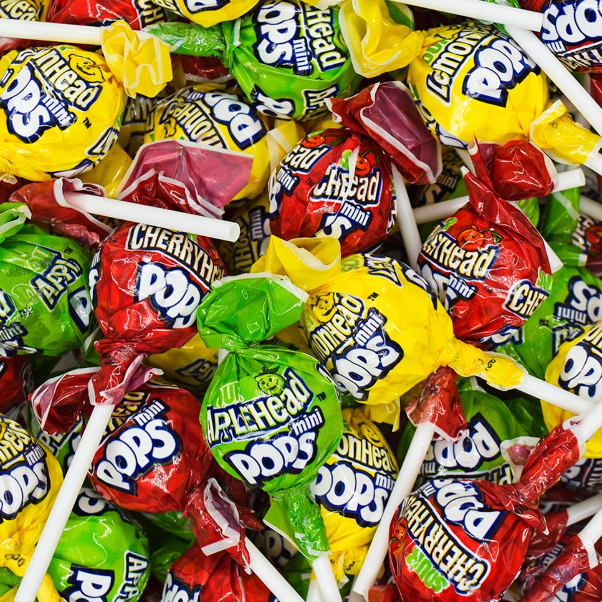 Lemonhead and Friends Mini Lollipops 