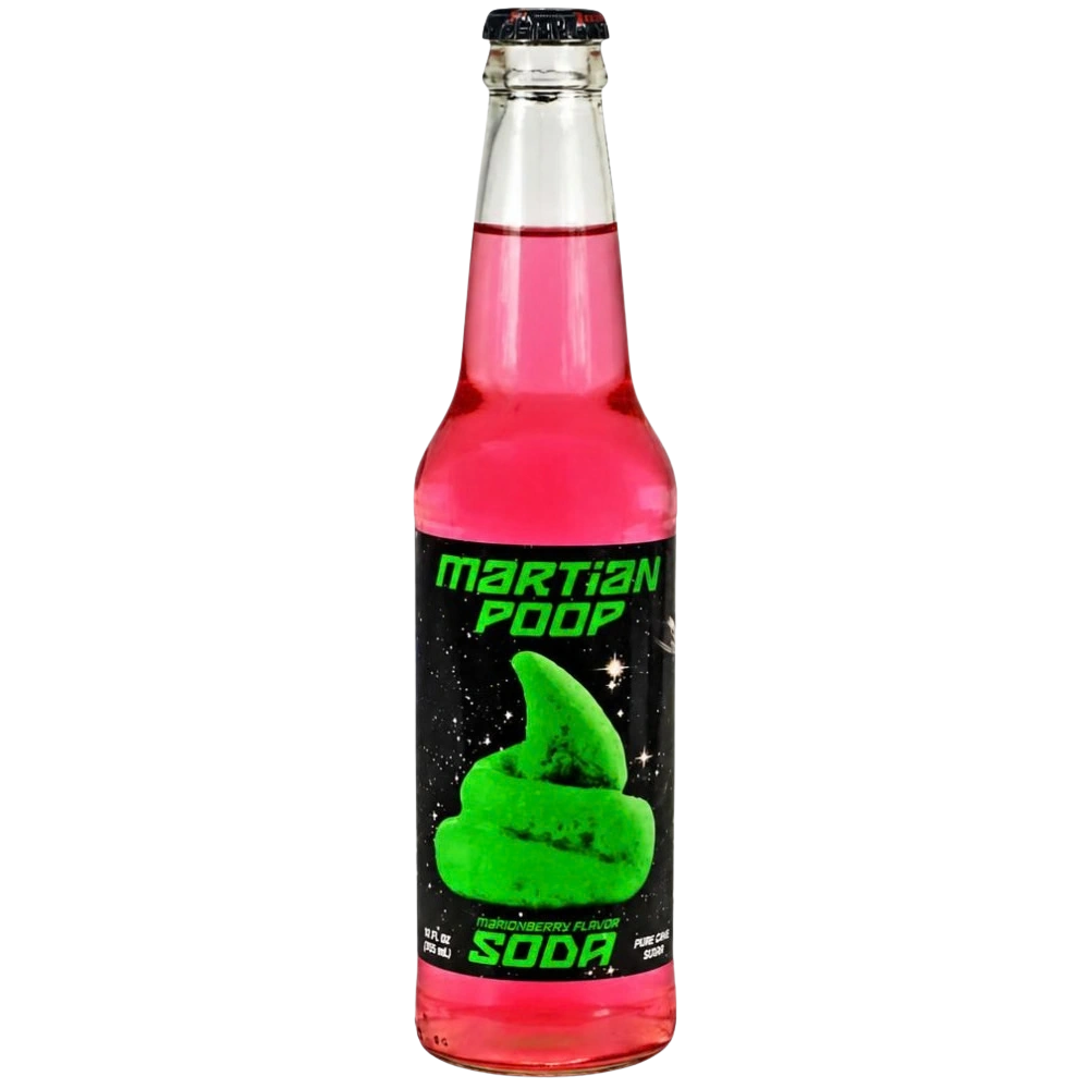 Martian Poop Marionberry Soda