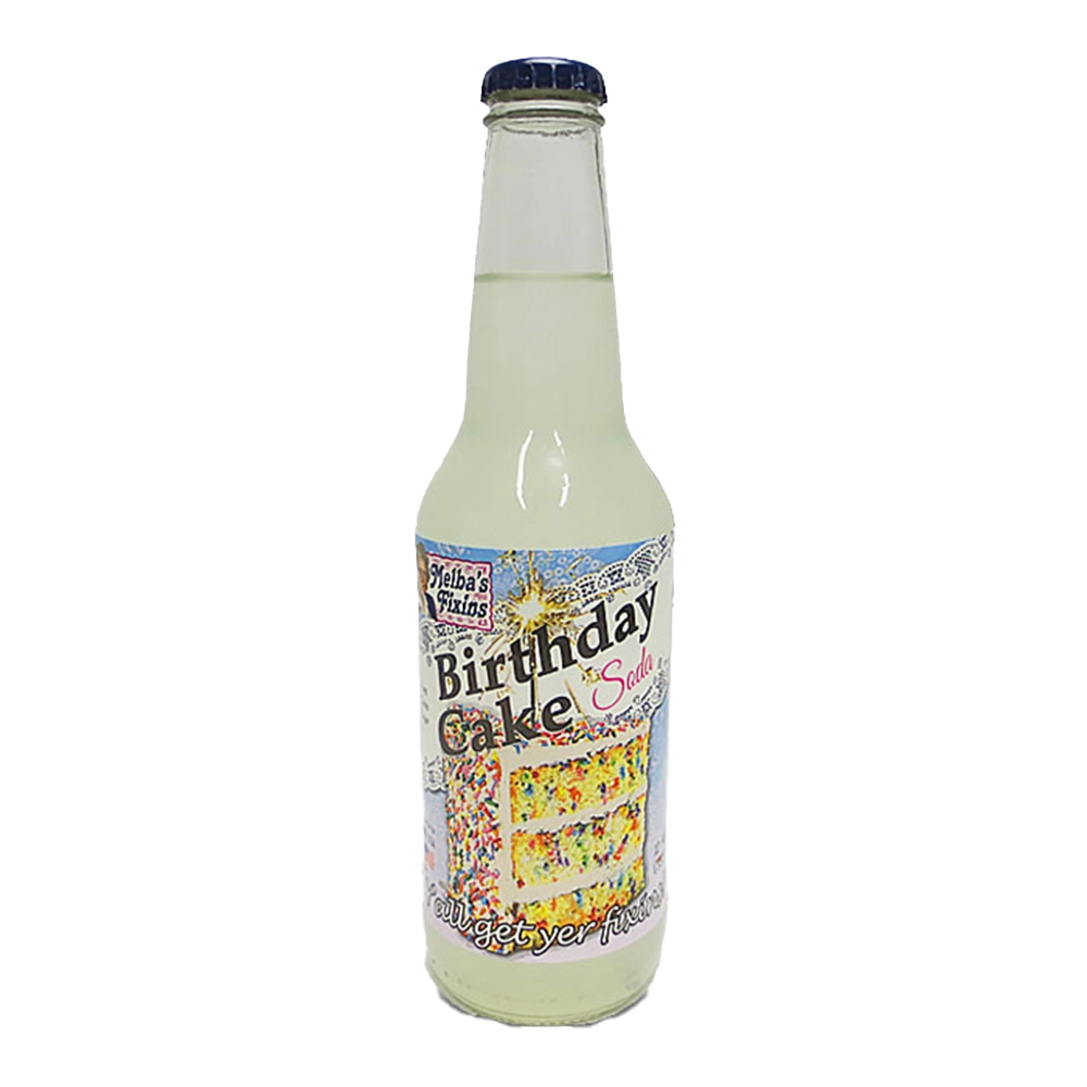 Melba's Fixins Birthday Cake Soda