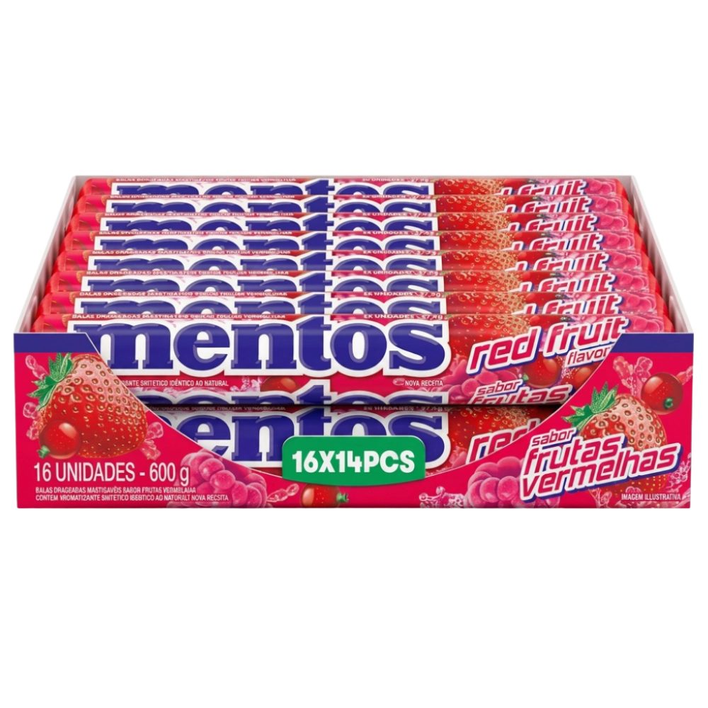 Mentos Red Fruit Box 