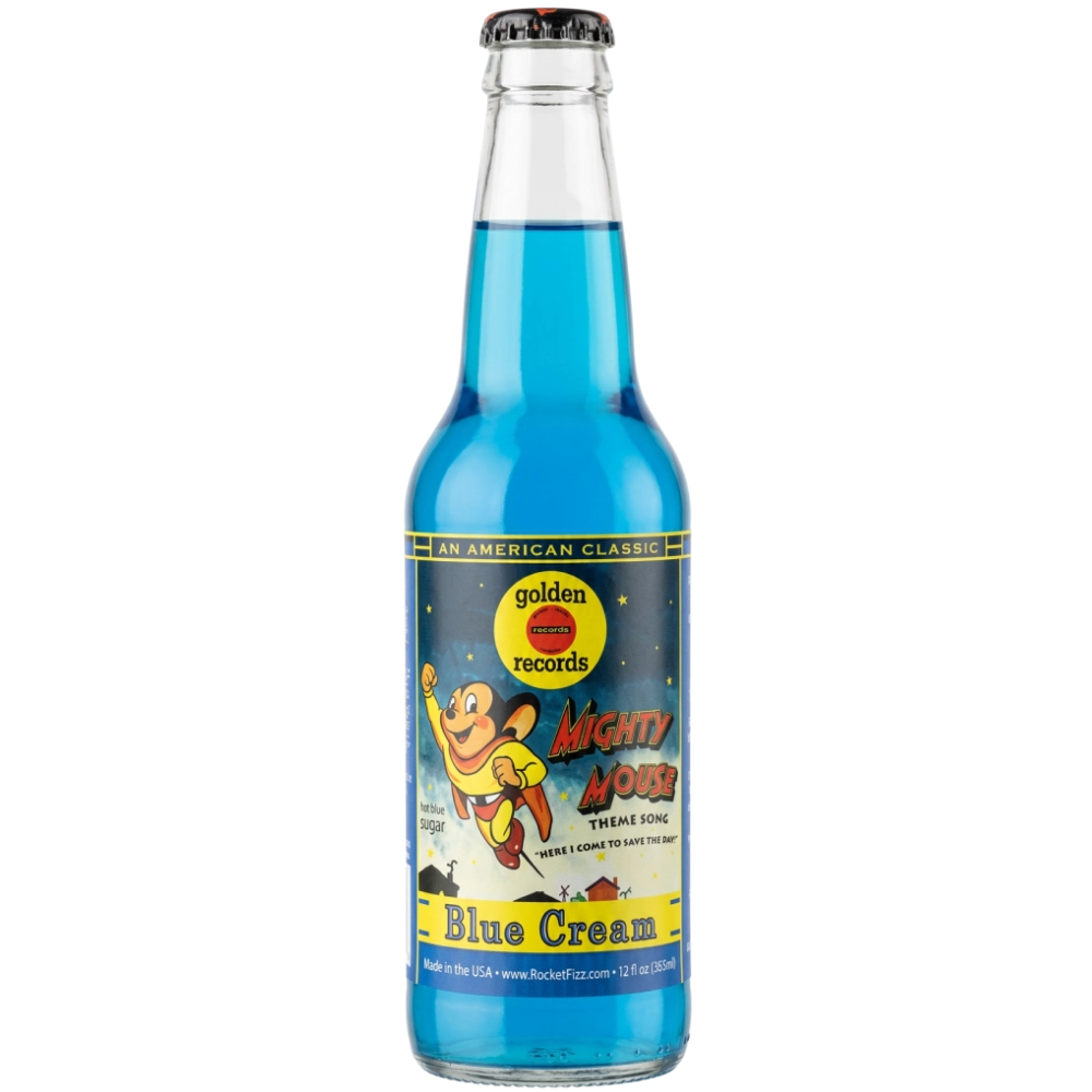 Mighty Mouse Blue Cream Soda