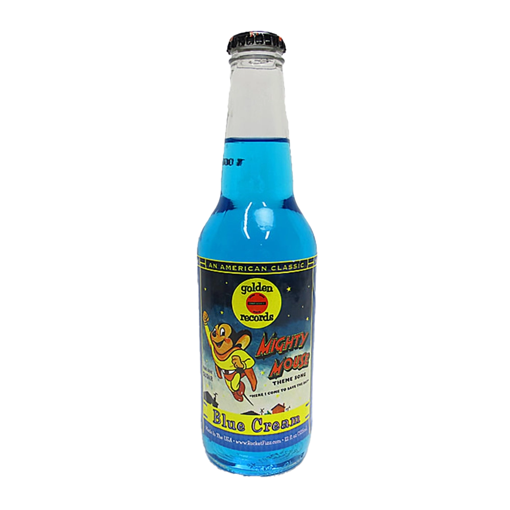 Mighty Mouse Blue Cream Soda
