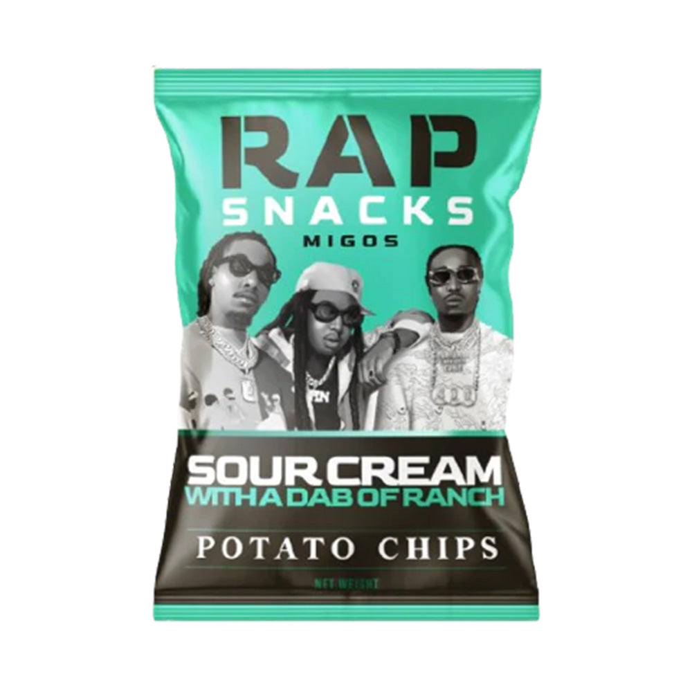 Migos Sour Cream With A Dab Of Ranch Potato Chips