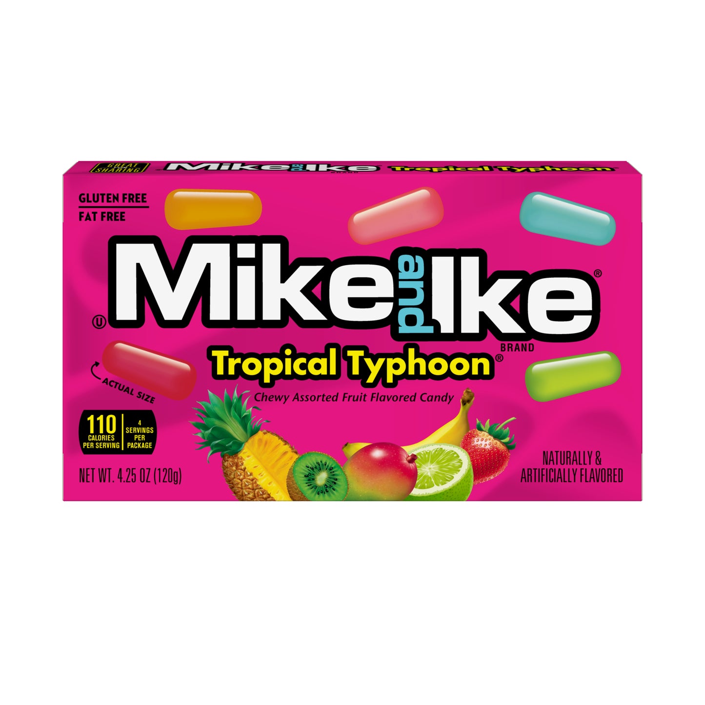 Box of Mike and Ike Tropical Typhoon candy 
