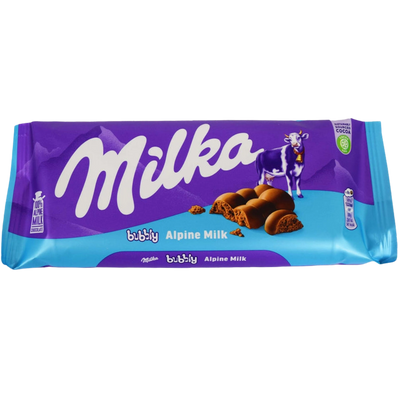 Milka Bubbly Alpine Milk - 100g