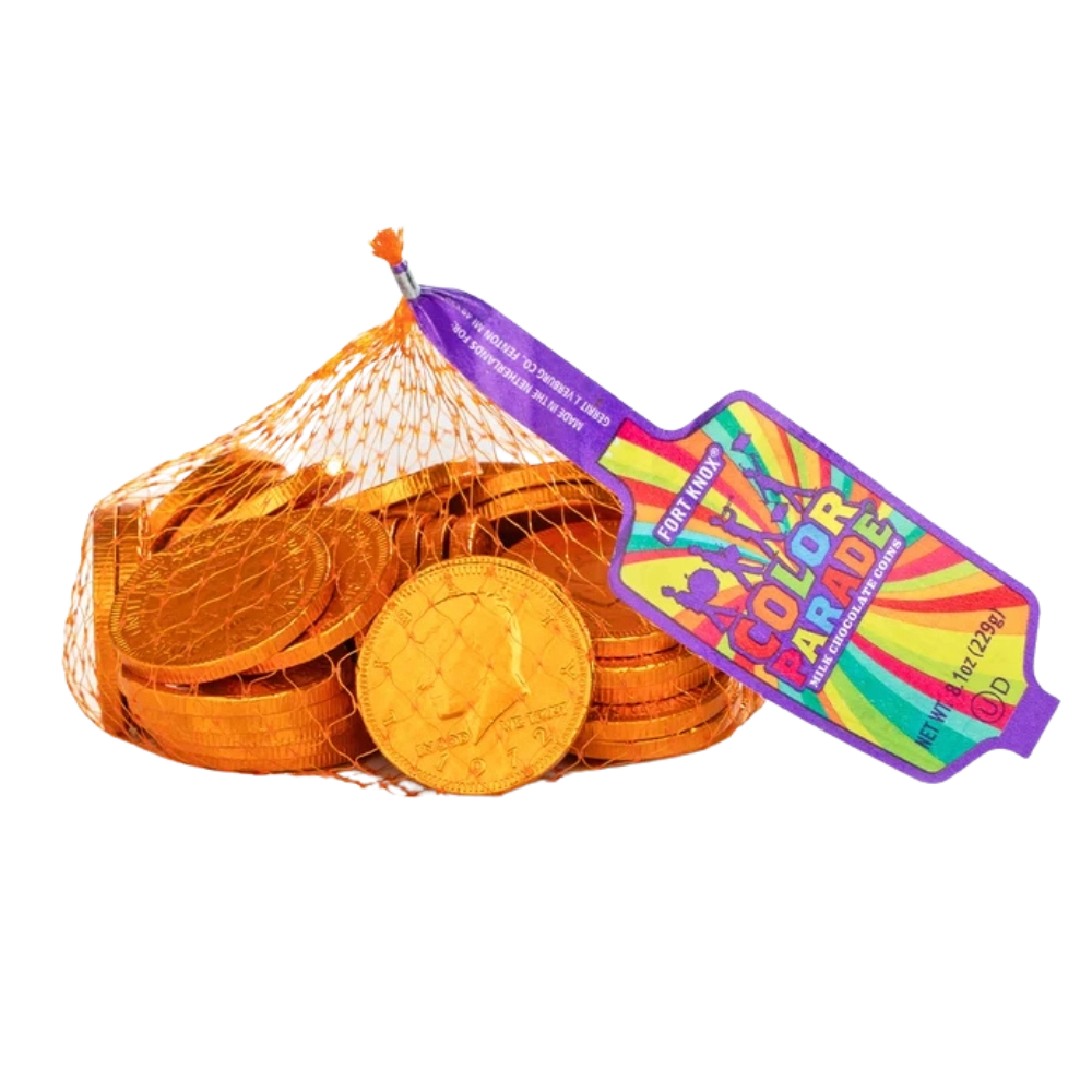 Orange_Fort_Knox_Chocolate_Coins