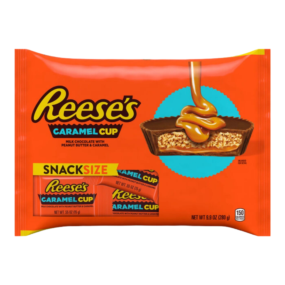 Reese's Milk Chocolate Caramel Peanut Butter Snack Size