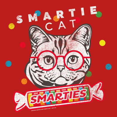 Red Smartie Cat Vintage T-Shirt