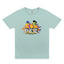 Baby Blue T-Shirt with Retro Pez Design