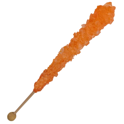 Rock Candy Sticks - Orange