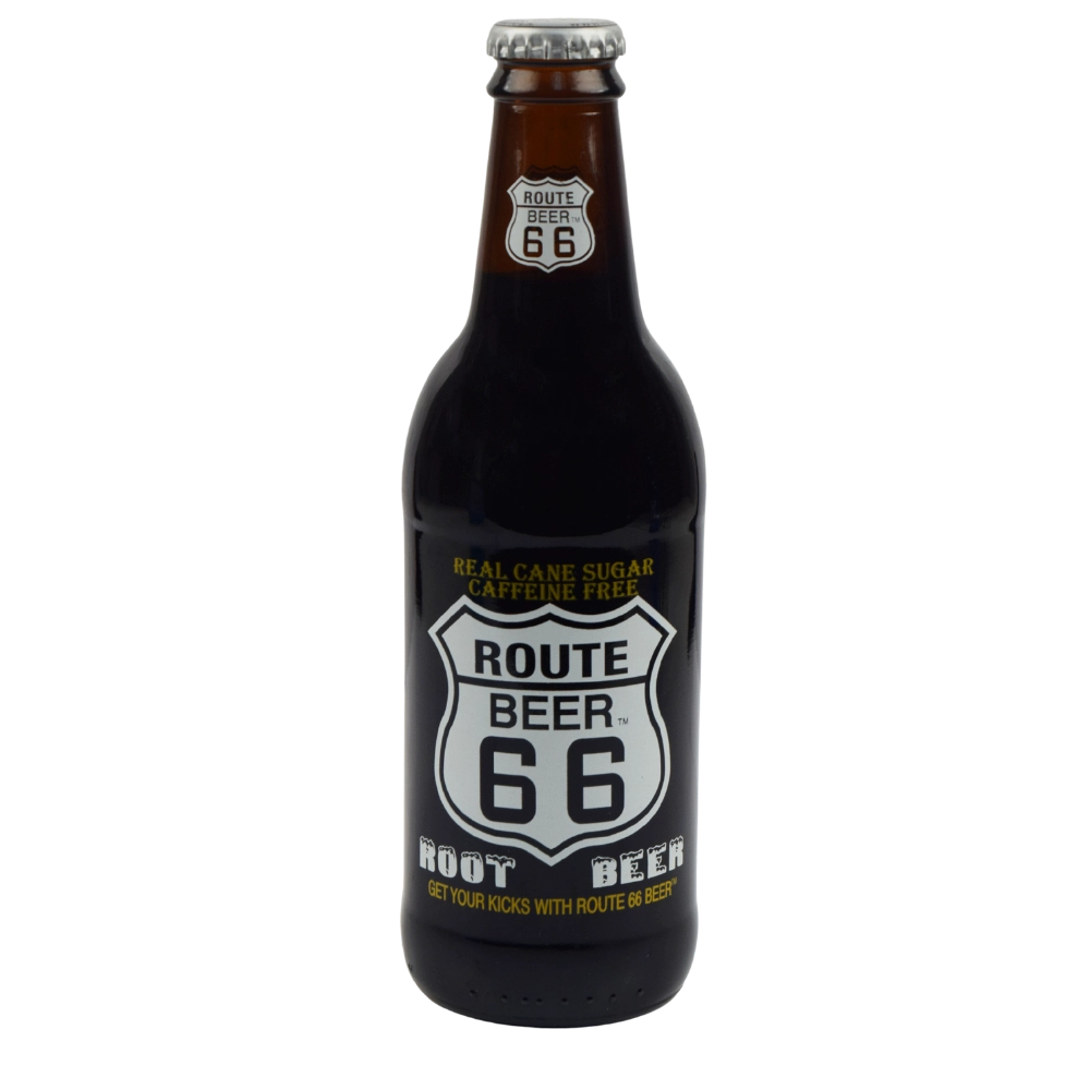 Route 66 Root Beer Soda