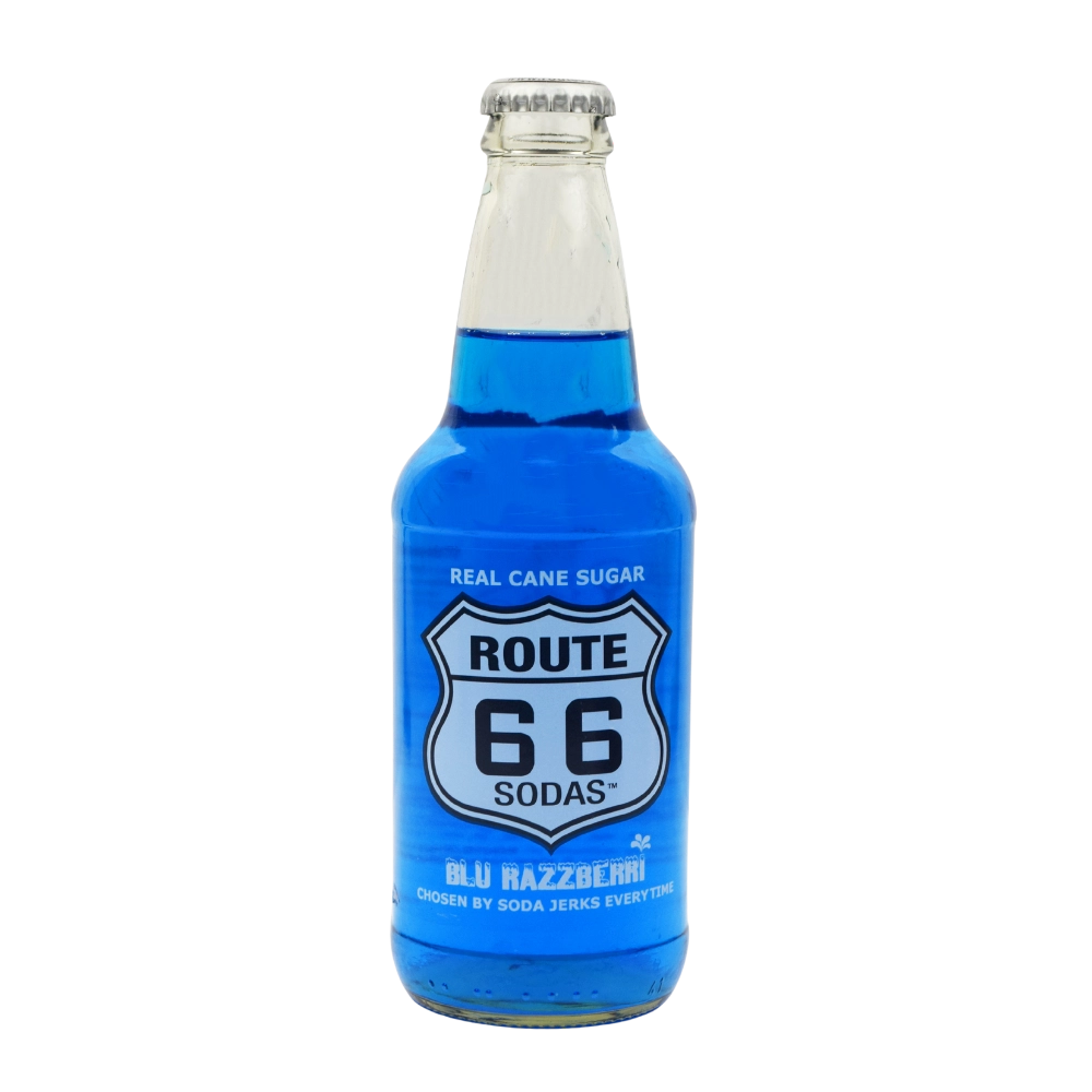 Route 66 Blue Razzberri Soda