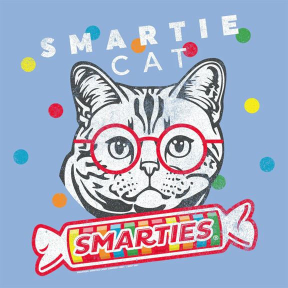 Sweet Vintage Tees Smartie Cat Vintage T-Shirt