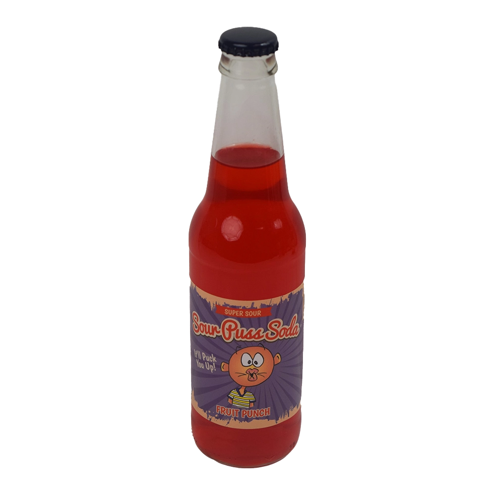 Sour Puss Soda Fruit Punch Soda