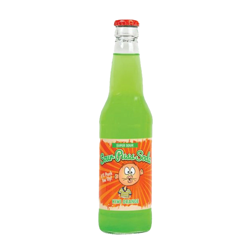 Sour Puss Soda Kiwi Orange Soda