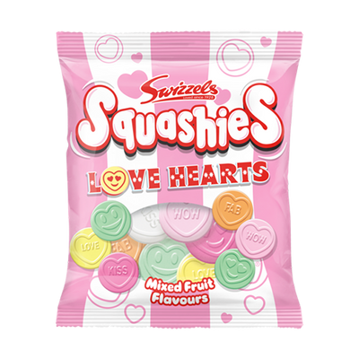 Swizzles-Matlow Love Hearts Squashies Gummi Candy