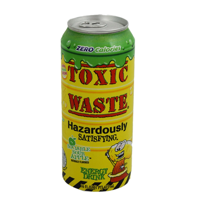 Toxic Waste Sociable Sour Apple Energy Drink