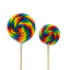 Swirl Rainbow Paddle Pop