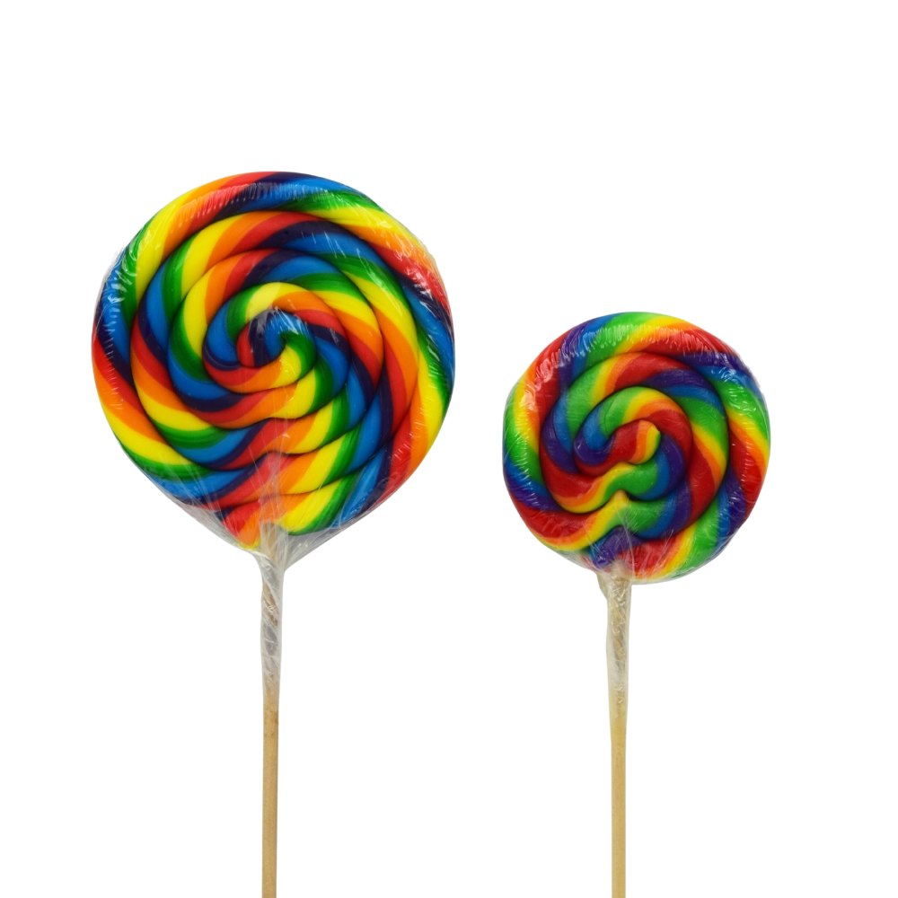 Swirl Rainbow Paddle Pop