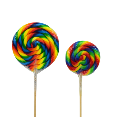 Swirl Rainbow Paddle Pop