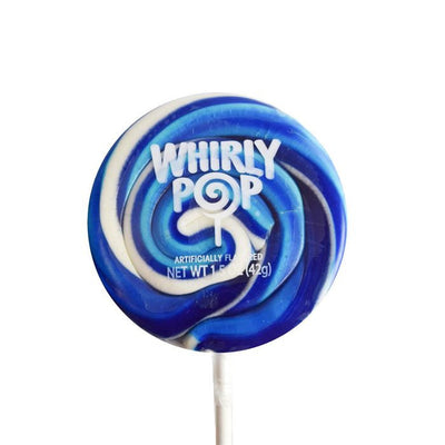 Adams & Brooks Royal Blue & White Whirly Pops - 1.5 oz 